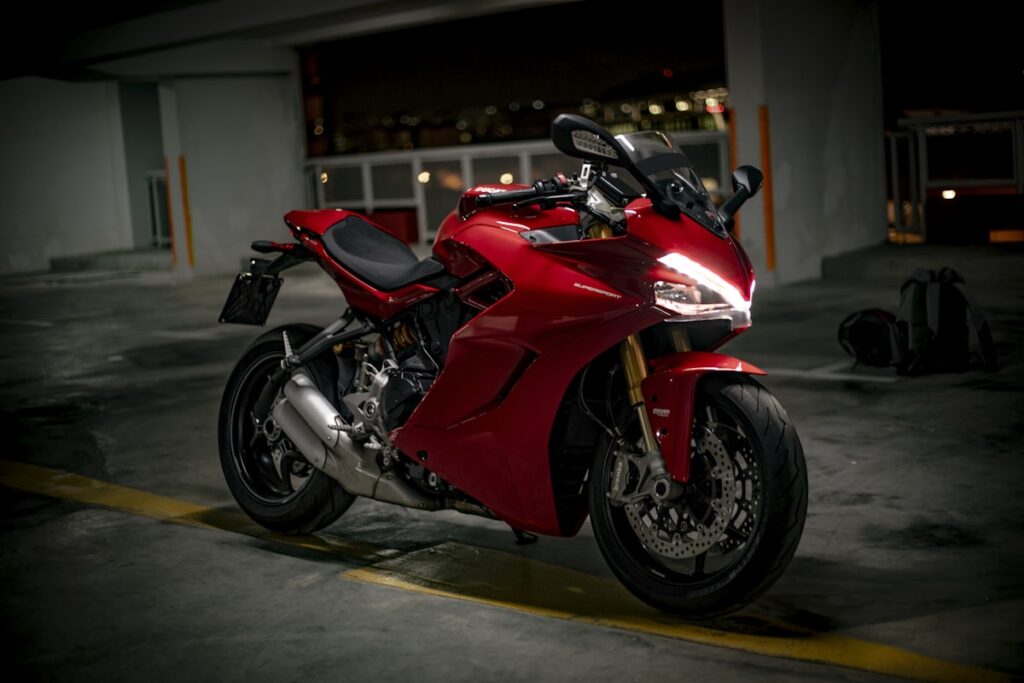 Moto de muestra